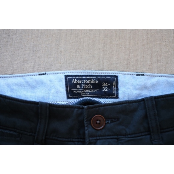 Abercrombie - Kennan Straight Stretch Chino (34 x 32) - Picture 2 of 5